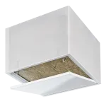 Trappe de visite métallique Tempo Primus Airproof pour bâtiment BBC, étanche à l'air avec isolant 2×160 mm
