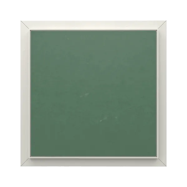 Trappe de visite invisible Tempo Eco Green à poser sur plaque de plâtre, ouverture pousser-lâcher, 150×150 à 1400×1400 mm