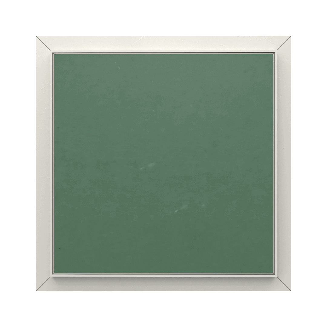 trape-de-visite-plaque-de-platre-eco-green-2.png Trappe de visite invisible Tempo Eco Green à poser sur plaque de plâtre, ouverture pousser-lâcher, 150×150 à 1400×1400 mm