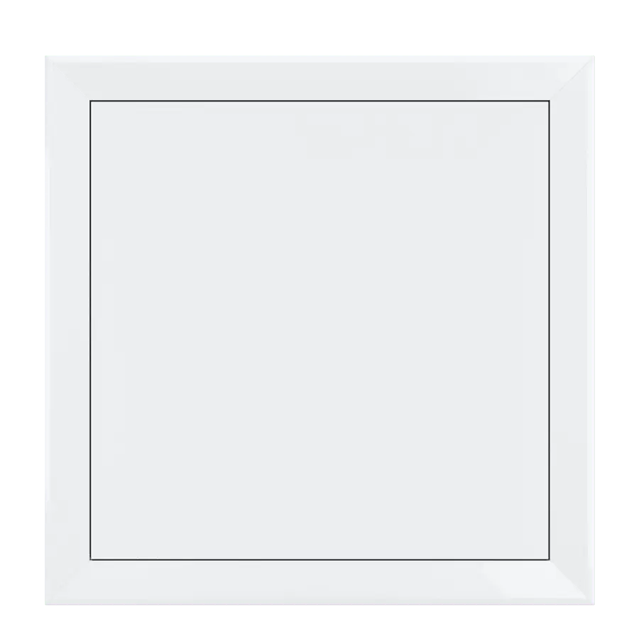 Trappe de visite métallique Tempo Softline étanche à l'air et à la poussière avec isolation acoustique, 200×200 à 600×600 mm