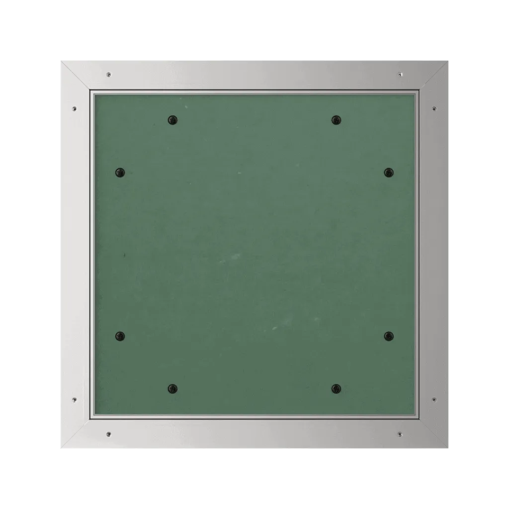 Trappe de visite invisible Tempo Eco Star pour plaque de plâtre BA 13, ouverture pousser-lâcher, 150×150 à 1400×1400 mm