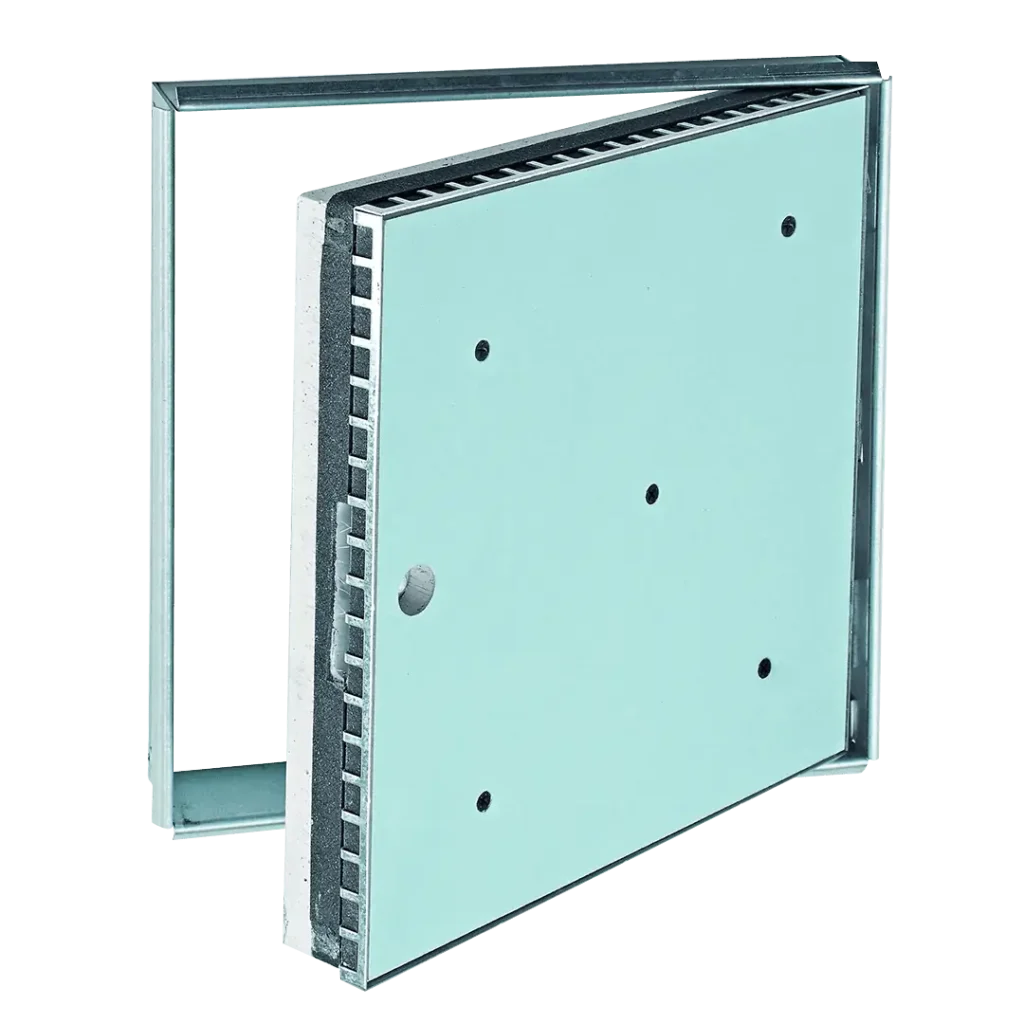 Trappe de visite coupe-feu Fire Star pour gaines techniques, certifiée EI30 et EI60, 200×200 à 600×800 mm