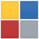 Trappe de visite métallique colorée Tempo Softline, ouverture pousser-lâcher, en 14 coloris RAL, 200×200 à 800×800 mm