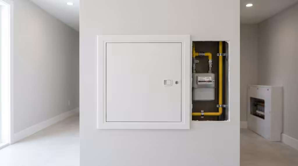 quelle taille trappe de visite pour accès compteur gaz