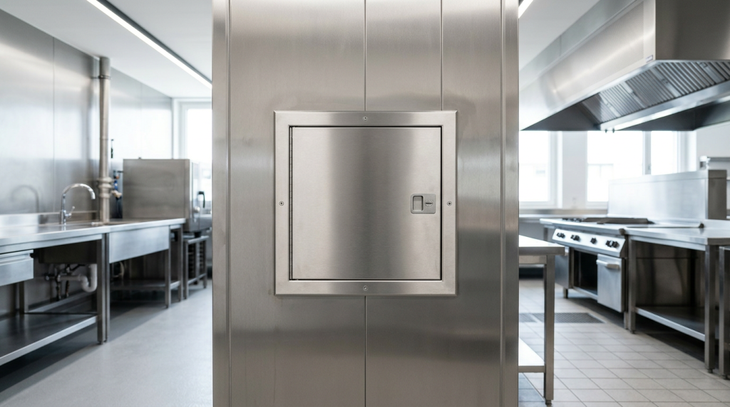 trappe de visite acier inoxydable cuisine professionnelle